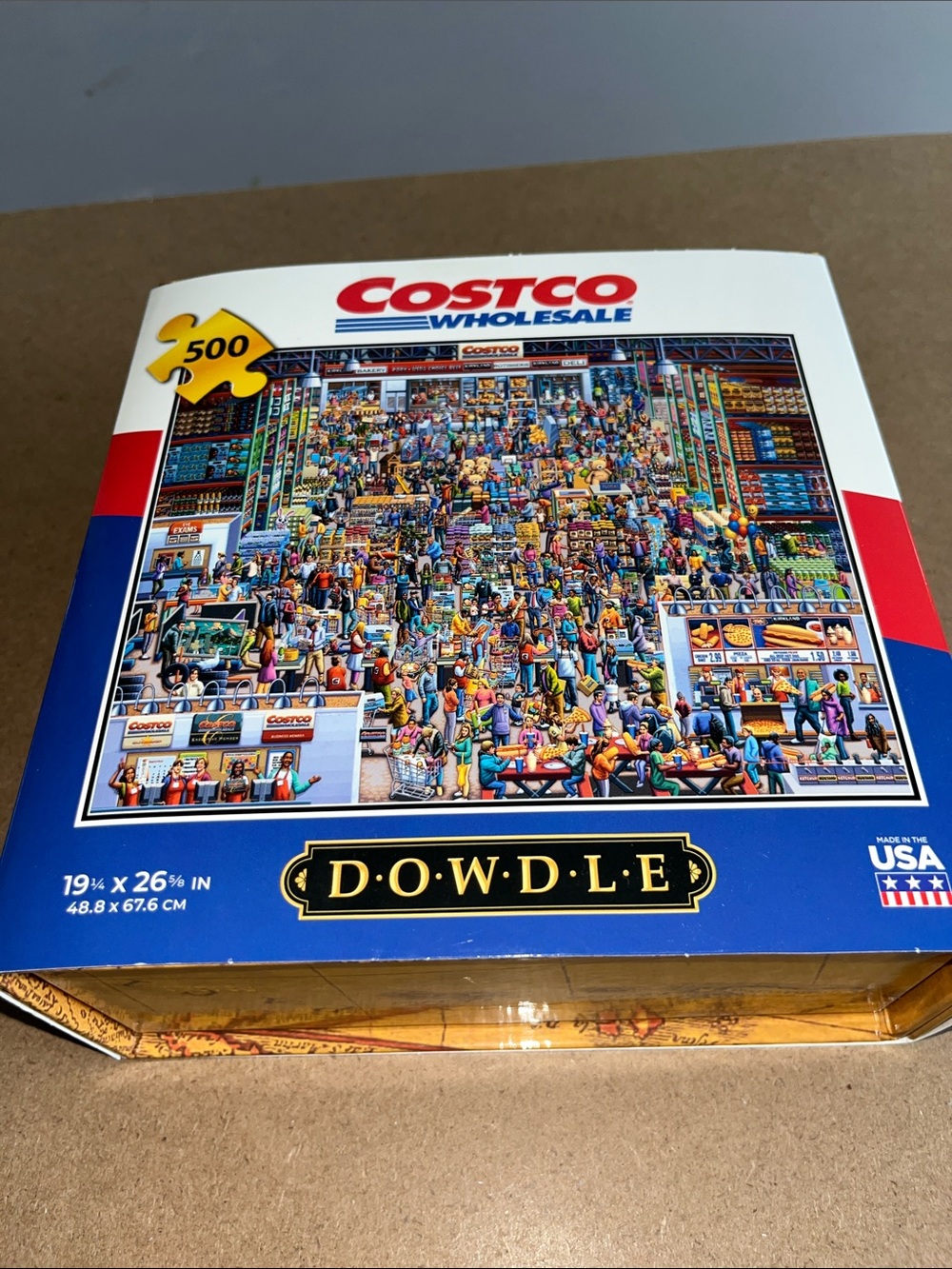 Dowdle Costco Wholesale 500-Piece Puzzle - Blue